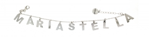 Bracciale Arial Black da un minimo di 9 lettere a un massimo di 11